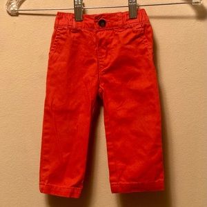 12 month, Baby Boy Salmon Pants